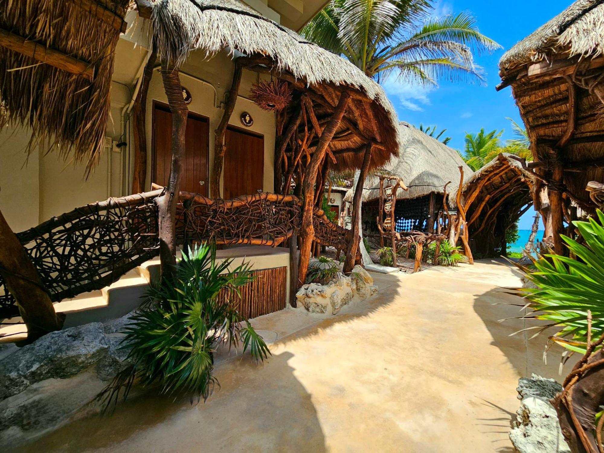 Cabanas Playa Condesa Tulum Dış mekan fotoğraf